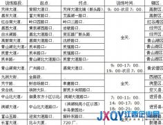 南昌交管局公布駕駛機動車訓練、考試道路和時