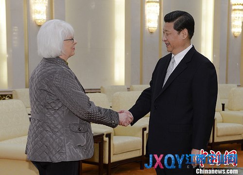習近平會見冰島總理 稱發揮互補優勢推進合作