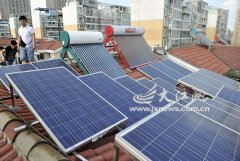 南昌出現太陽能家庭發電廠　富余電可賣給國家