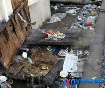 住這小區 煎熬啊！ 分宜汽車南站家屬樓臟水四溢